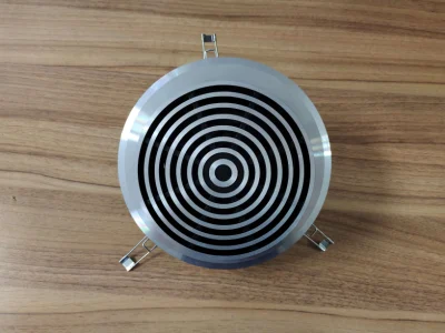 Diffuseur d'air de disque de sortie de tourbillon de ventilation d'air frais en aluminium de plancher surélevé