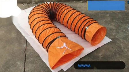 Conduit d'air flexible industriel de ventilateur de matériel de PVC