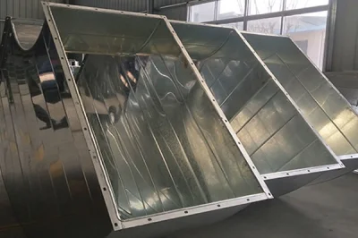 Système de conduits de ventilation galvanisé en usine Conduit d'air en spirale